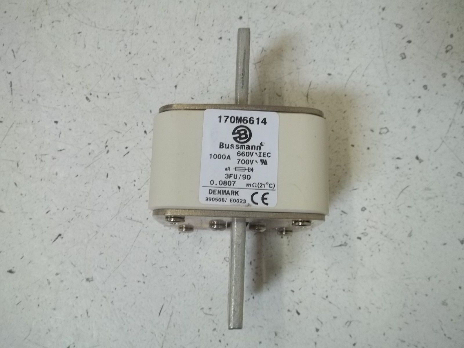 LOT OF 6 ALLEN BRADLEY 2364-SPE11A SER.A POWER FUSE:M CURR. CODE*NEW IN BOX*