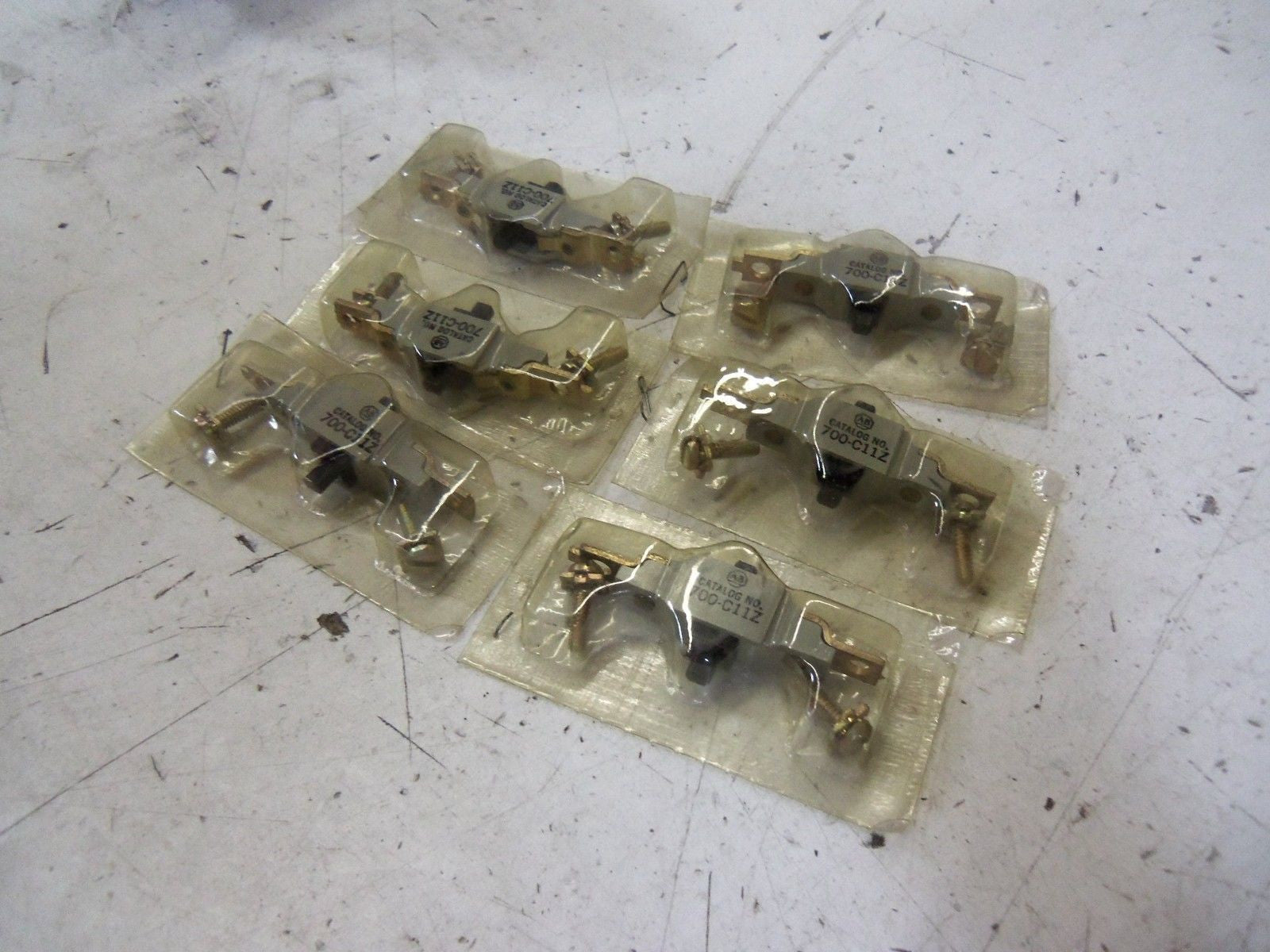 LOT OF 6 ALLEN BRADLEY 700-C11Z *NEW NO BOX*