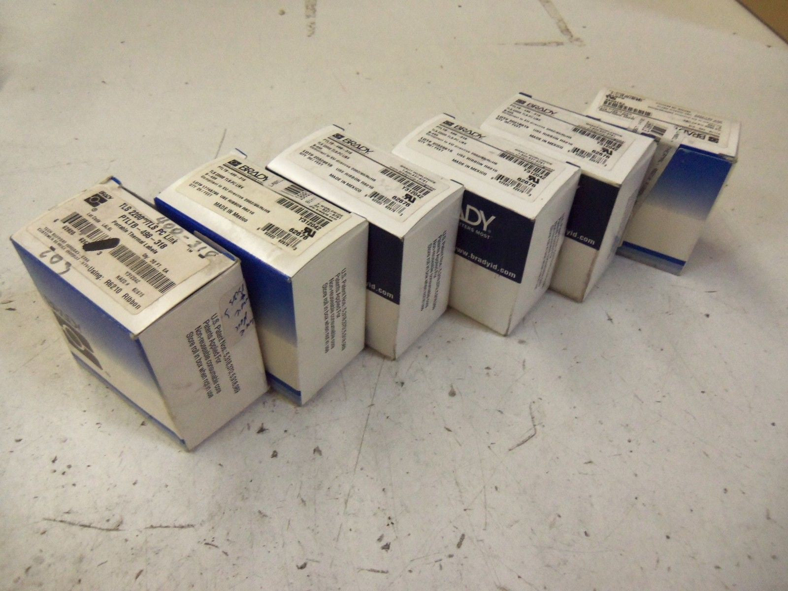 LOT OF 6 BRADY PTLTB-498-318 *NEW IN BOX*