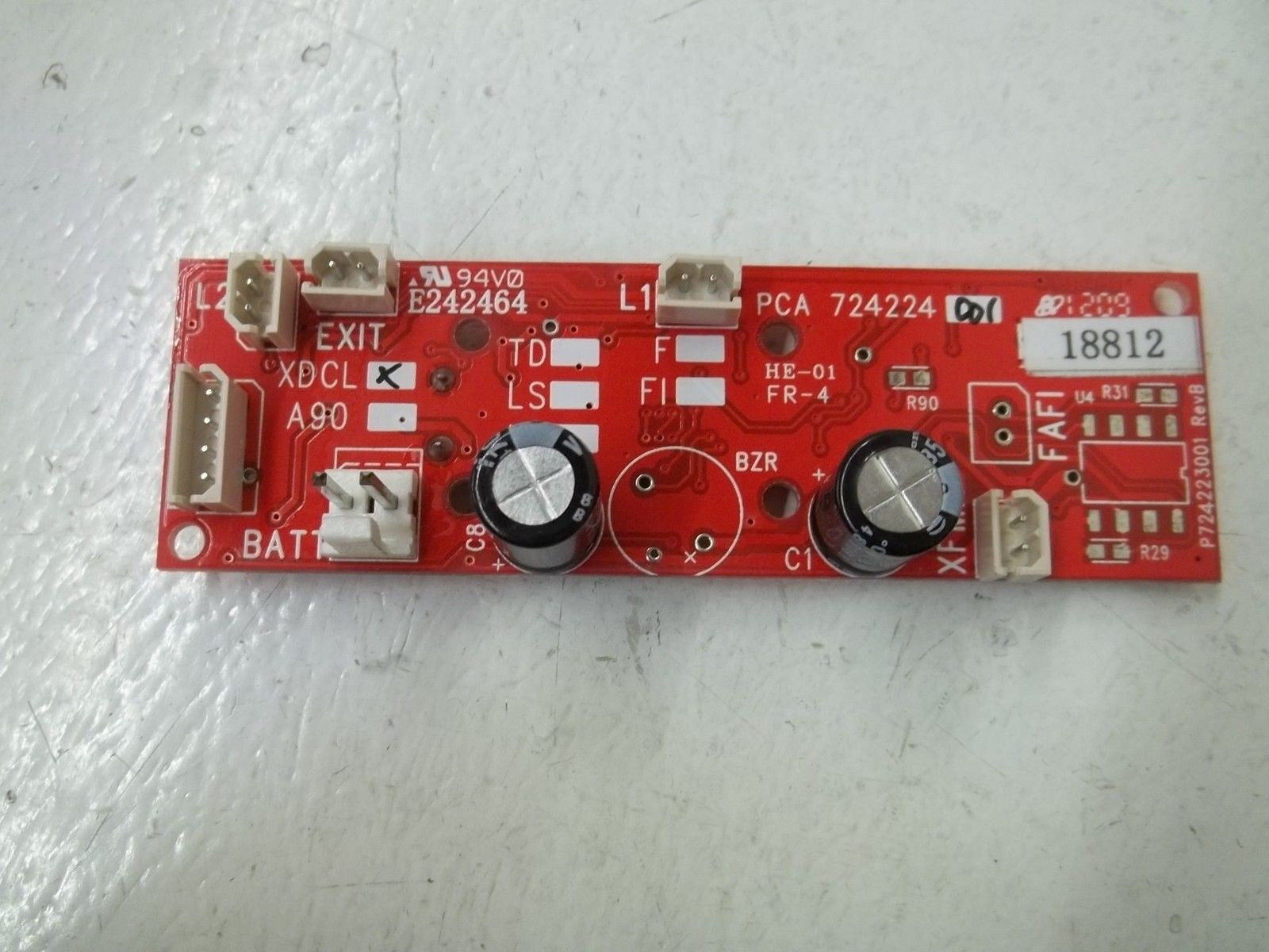 LOT OF 6 CHARGING BOARD PCA-724224-XDCL *USED*