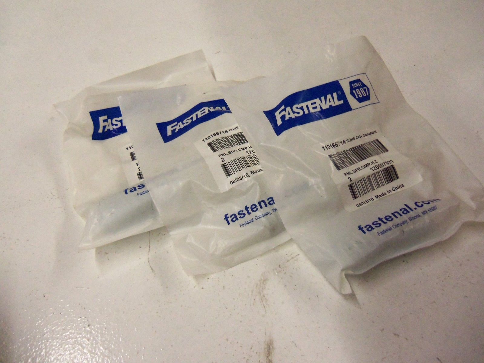 LOT OF 6 FASTENAL FNL.SPR.CMP.H.Z *NEW IN FACTORY BAG*
