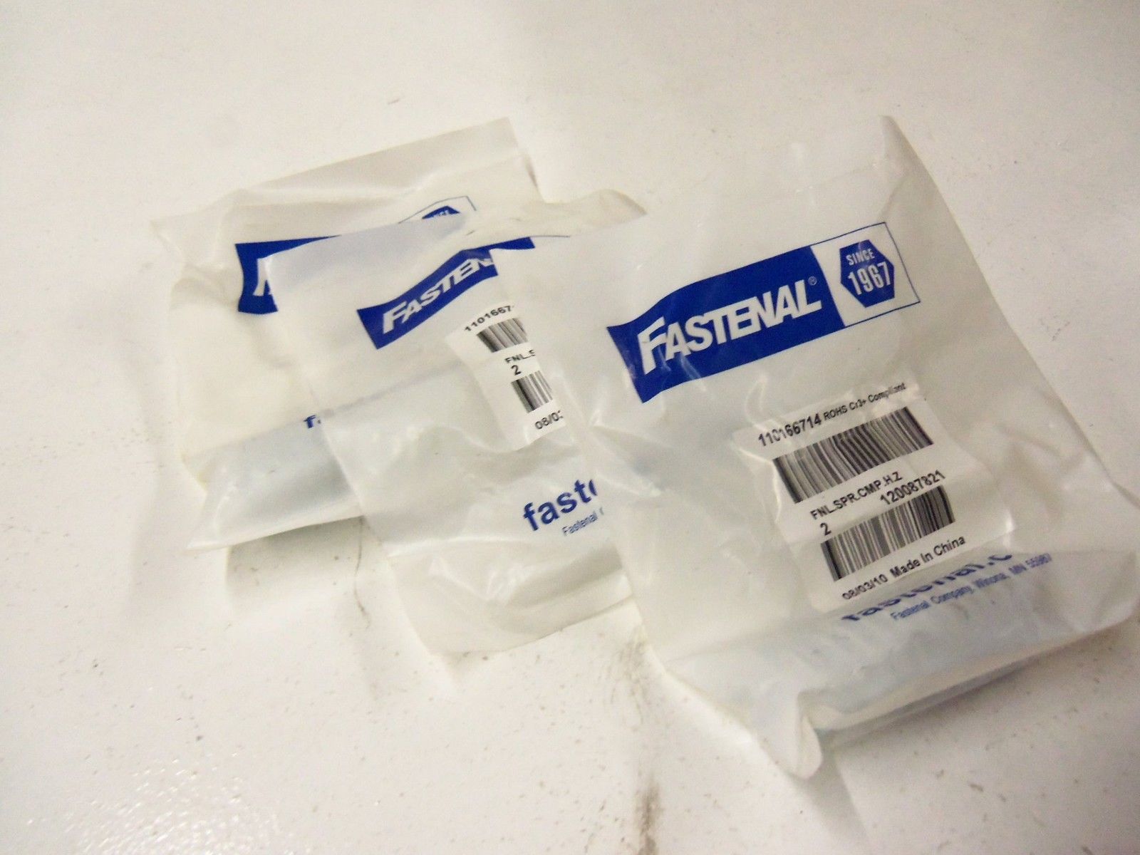 LOT OF 6 FASTENAL FNL.SPR.CMP.H.Z *NEW IN FACTORY BAG*