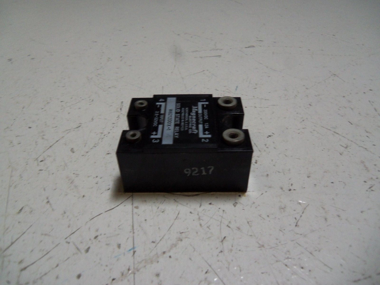 LOT OF 6 MAGNECRAFT W6212DDX-1 SOLID STATE RELAY *NEW IN BOX*