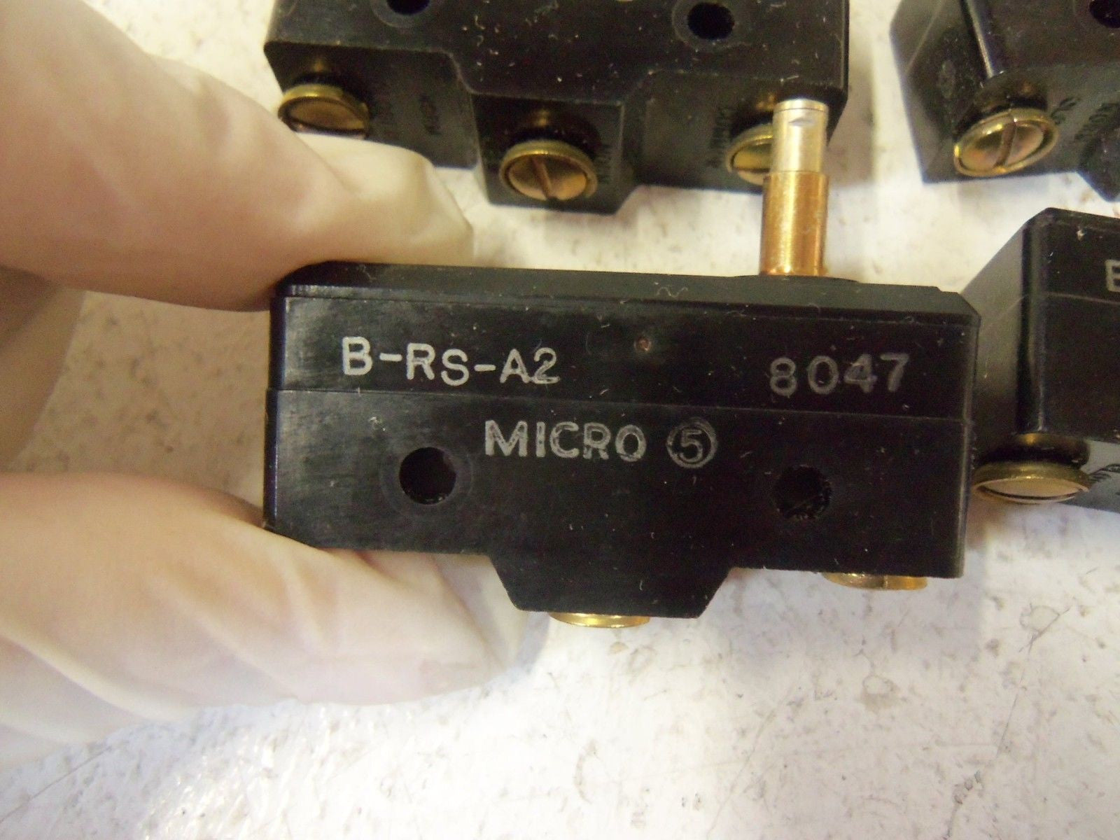 LOT OF 6 MICRO LIMIT SWITCH B-RS-A2 *NEW NO BOX*