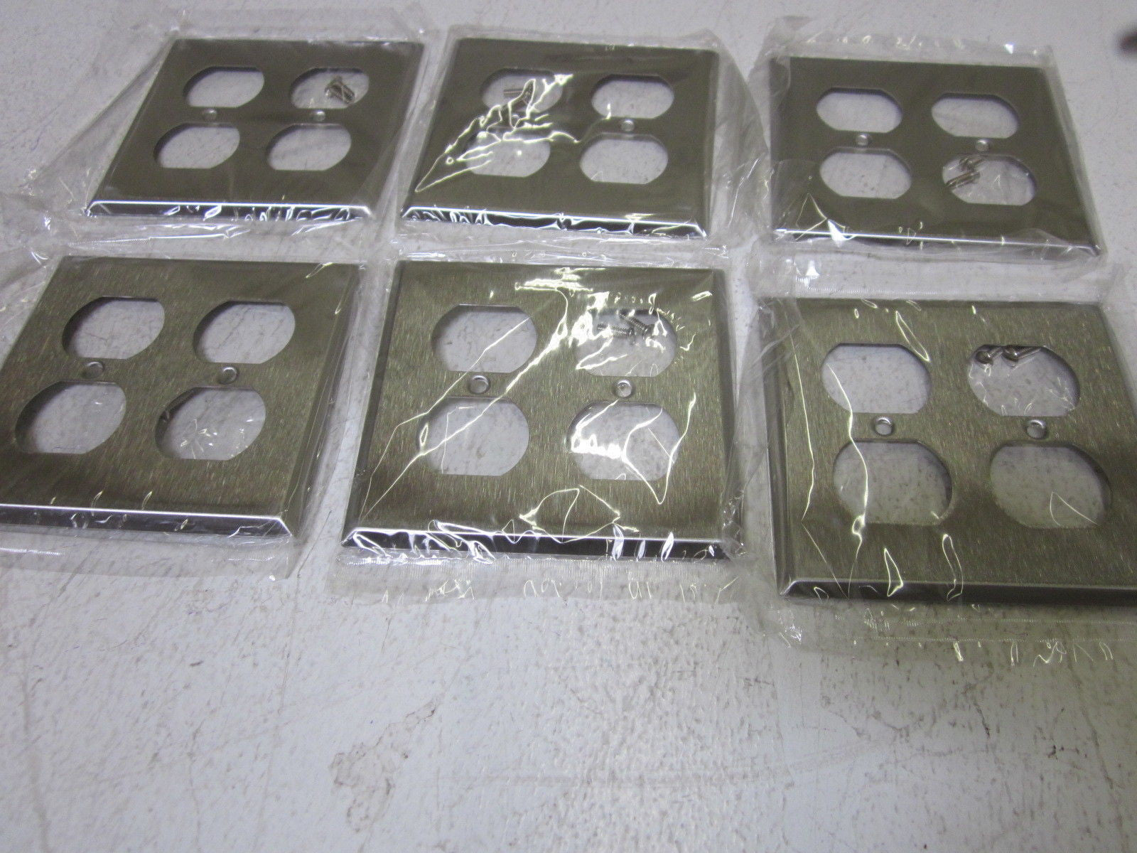 LOT OF 6 MULBERRY 97102 2G DUPLEX STAINLESS STEEL *NEW IN BOX*