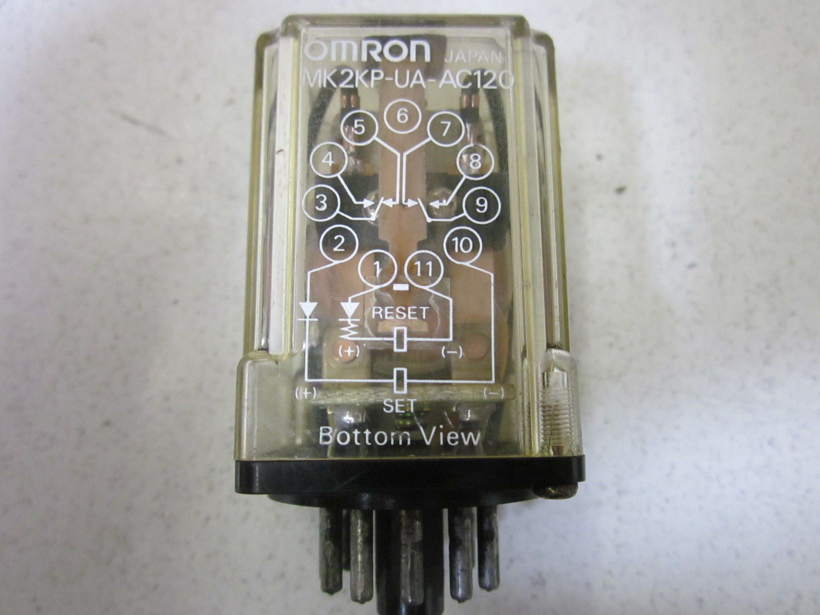 LOT OF 6 OMRON MK2KP-AU-AC120 *USED*