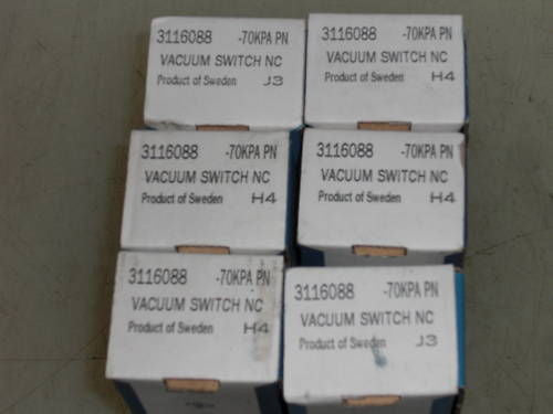 PIAB 3116088 VACUUM SWITCH *NEW IN BOX*