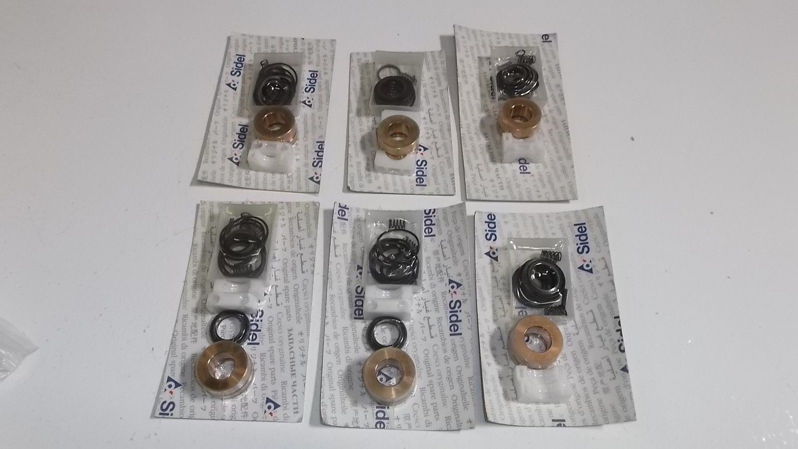 LOT OF 6 COMPATIBLE WITH SIDEL 01995258601 *NEW IN FACTORY PACAKAGING*
