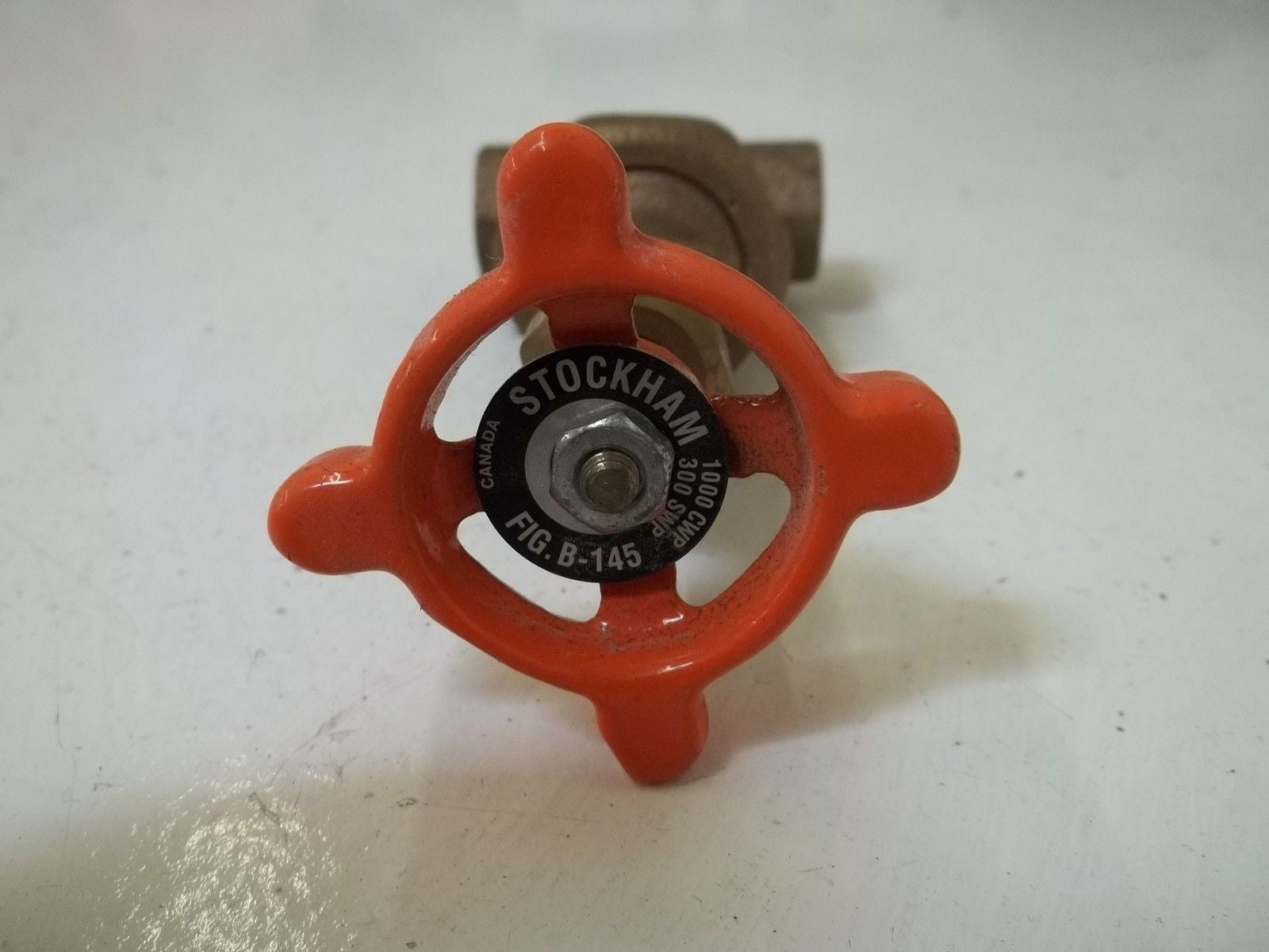 STOCKHAM B-145 GATE VALVE 1/4" *USED*