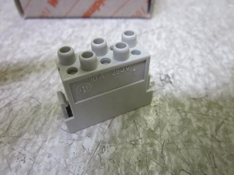 LOT OF 6 WEIDMULLER 1758400000 HDC CM 10 MC  *NEW IN BOX*