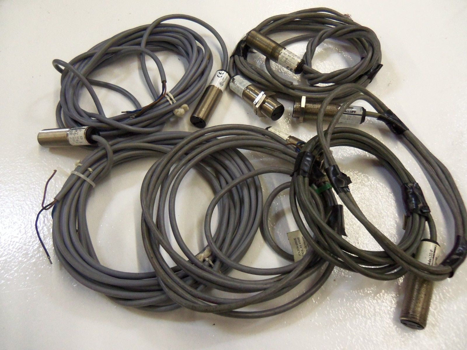LOT OF 7 BALLUFF BOS 18M-PS-1PD-E4-C *USED*