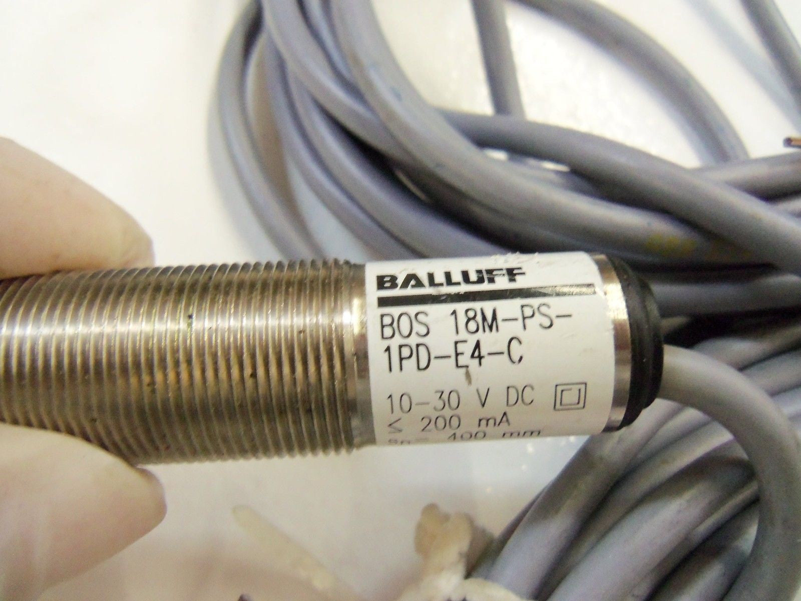 LOT OF 7 BALLUFF BOS 18M-PS-1PD-E4-C *USED*