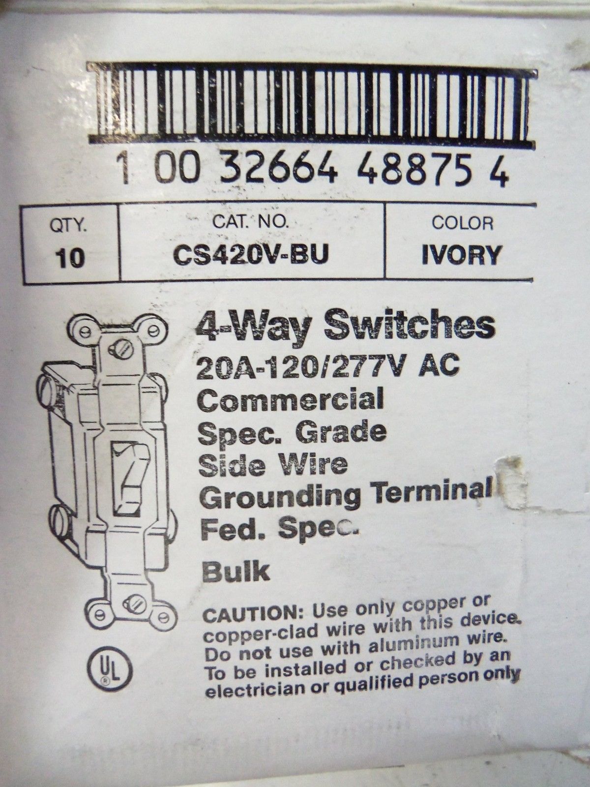 LOT OF 7 COOPER CS420V-BU *NEW IN BOX*
