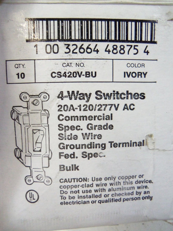 LOT OF 7 COOPER CS420V-BU *NEW IN BOX*