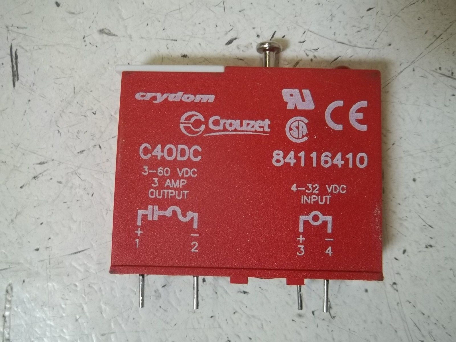 CRYDOM C4ODC I/O MODULE 3-60VDC 3AMP 4-32VDC *NEW NO BOX*