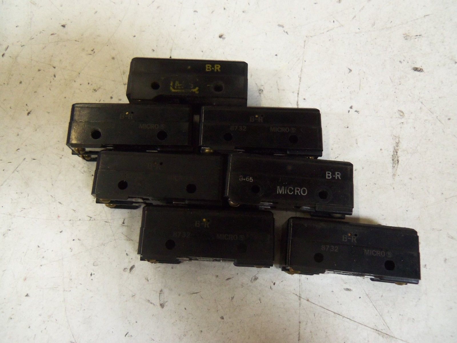 LOT OF 7 MICRO B-R *USED*
