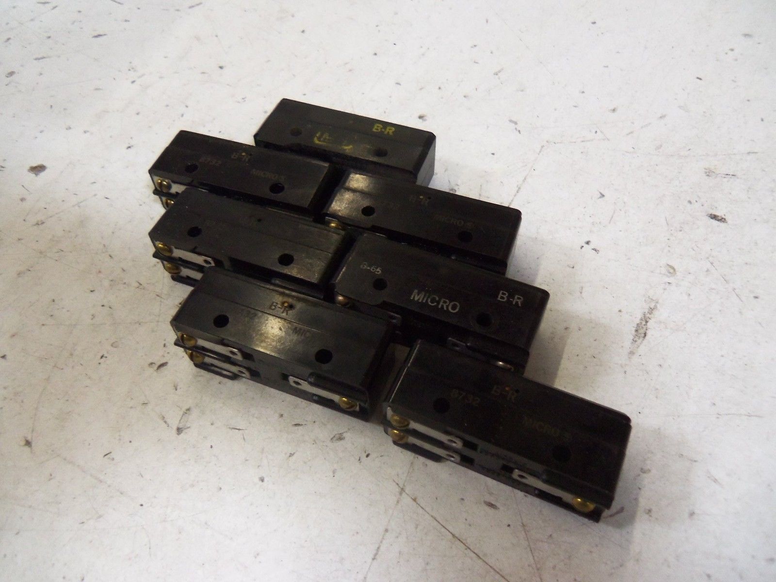 LOT OF 7 MICRO B-R *USED*