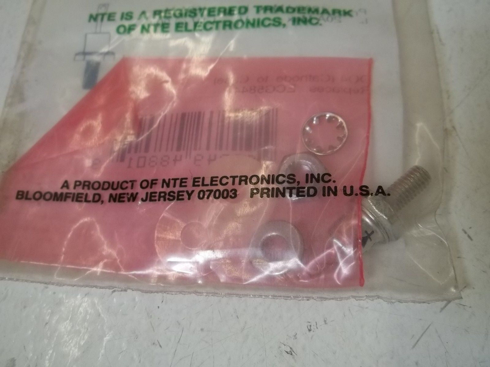 LOT OF 7 NTE  INC. NTE5844 SI, IND. RECTIFIER,STUD MOUNT *NEW IN A FACTORY BAG*