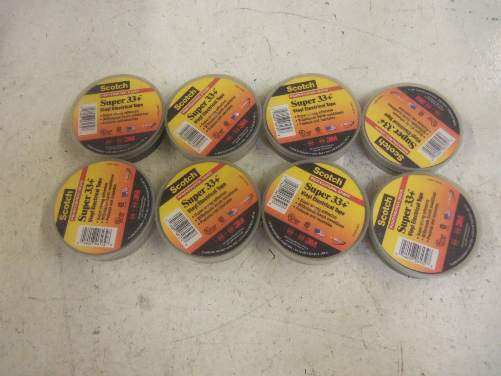 LOT OF 8 3M SUPPER 33 3/4 IN X 66FT *NEW NO BOX*