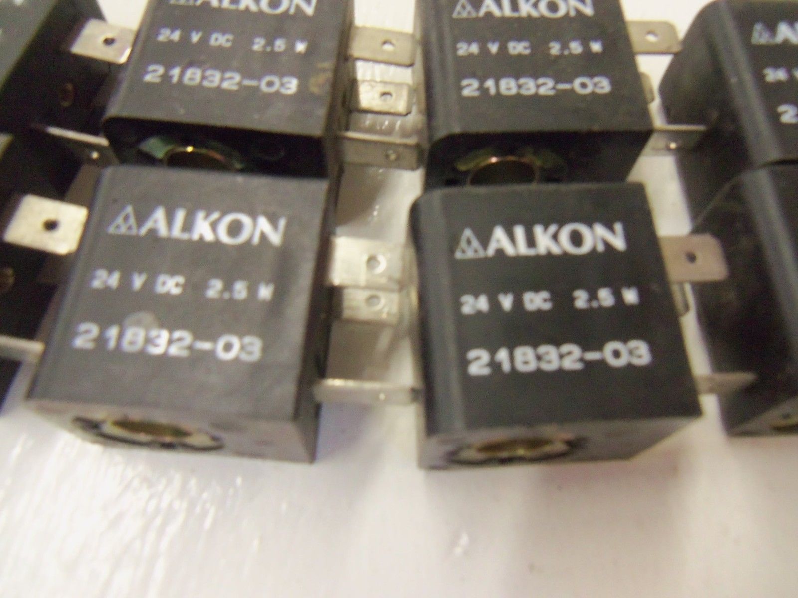 LOT OF 8 ALKON 21832-03 24V *USED*