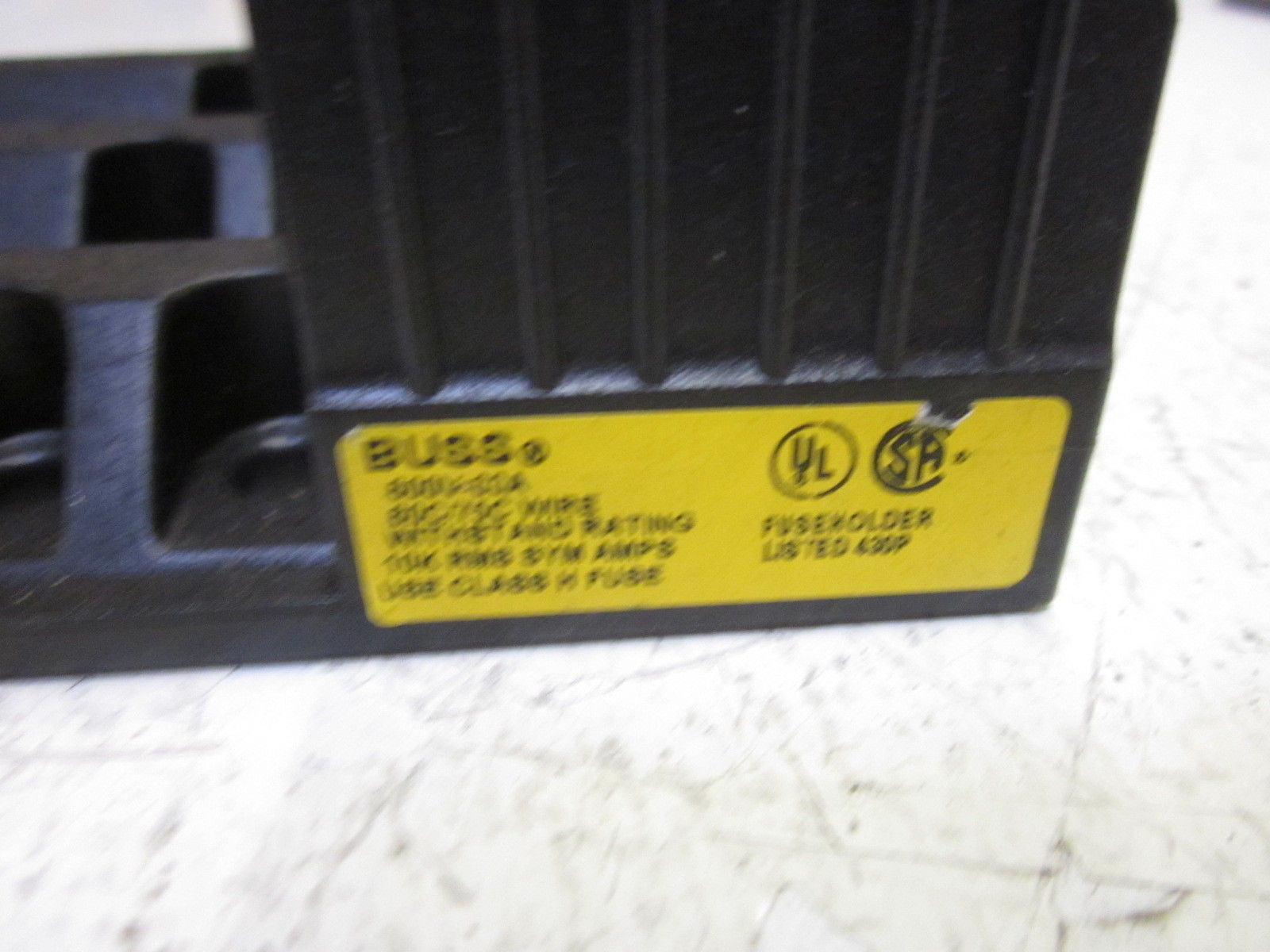 LOT OF 8 BUSS H60060-3C 600V *NEW NO BOX*