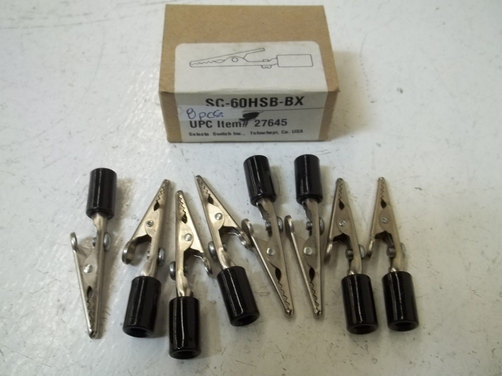LOT OF 8 SELECTA SWITCH CO. SC-60HSB-BX *NEW IN BOX*