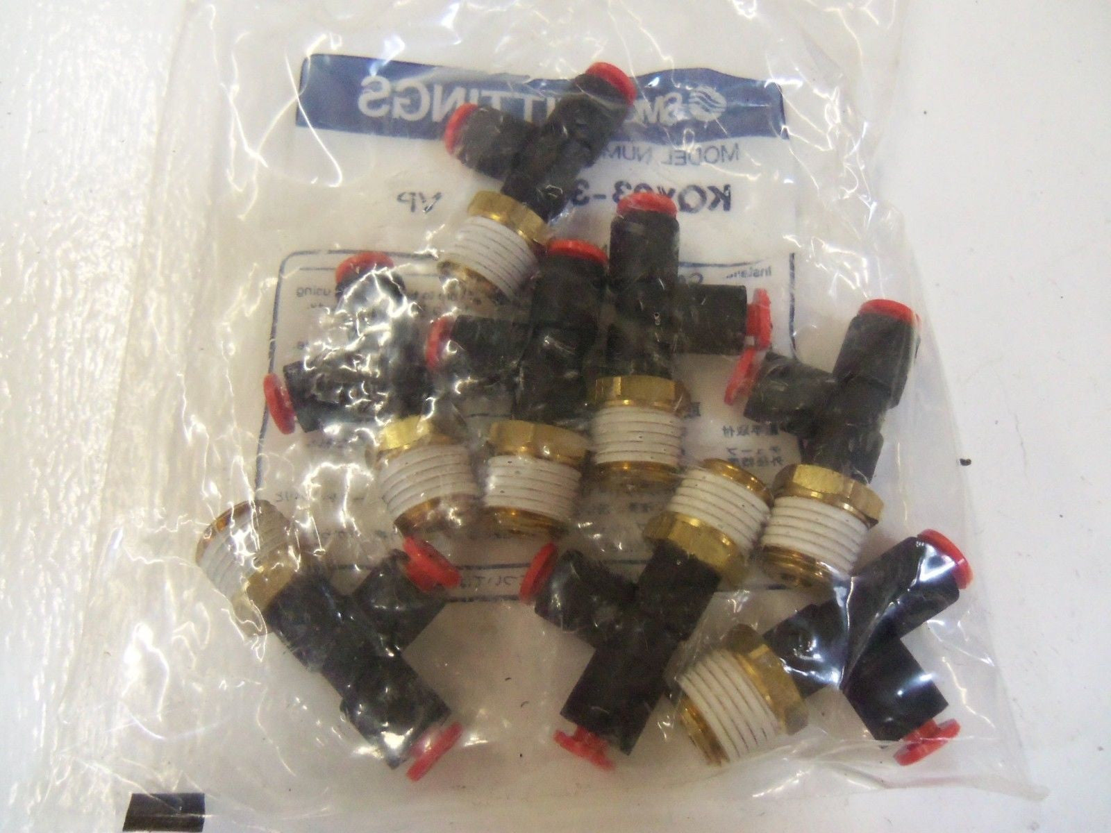 LOT OF 8 SMC KQY03-35S *NEW IN BAG*