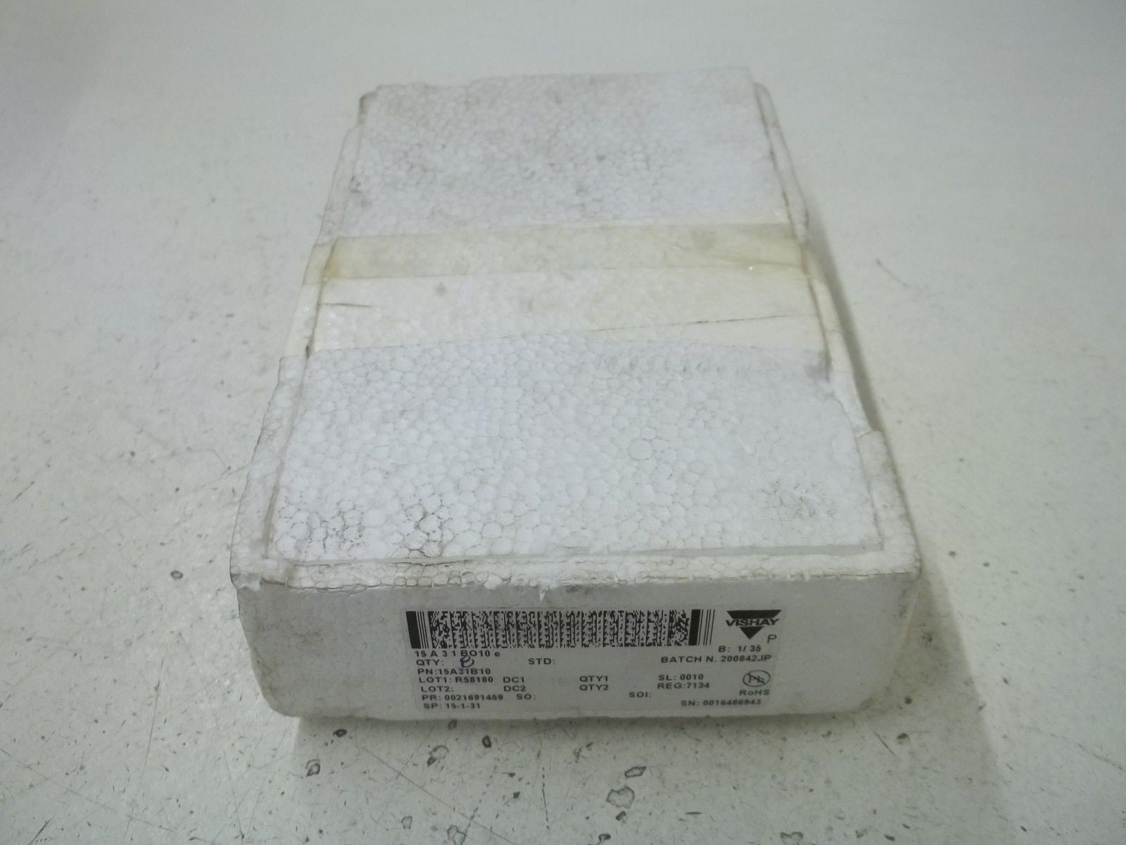 LOT OF 8 VISHAY 15A31B10 TURN DIGITAL DIAL MECHANISM *ORIGINAL PACKAGE*
