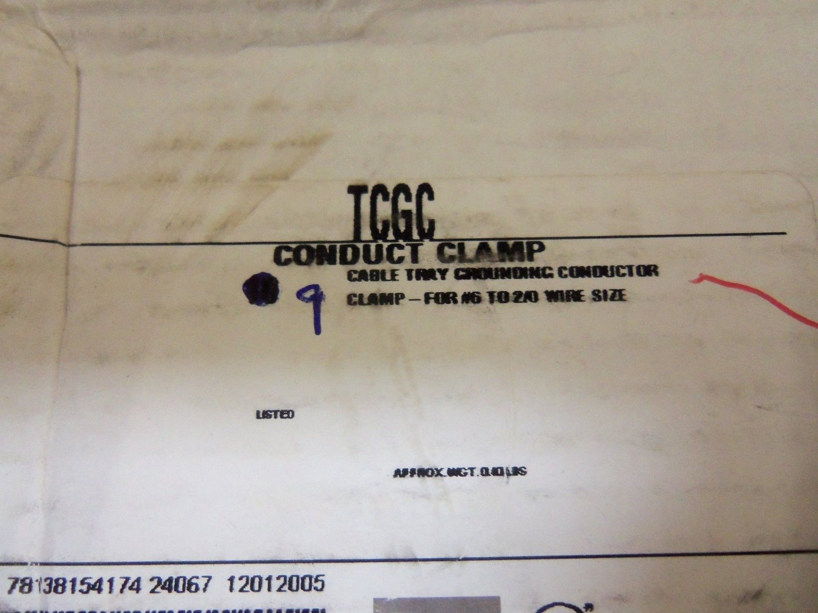 LOT OF 9 APPLETON TCGC CONDUIT *NEW IN BOX*