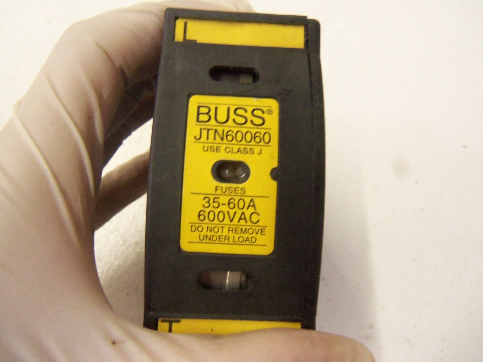 BUSS JTN60060 FUSE HOLDER 600VAC *USED*