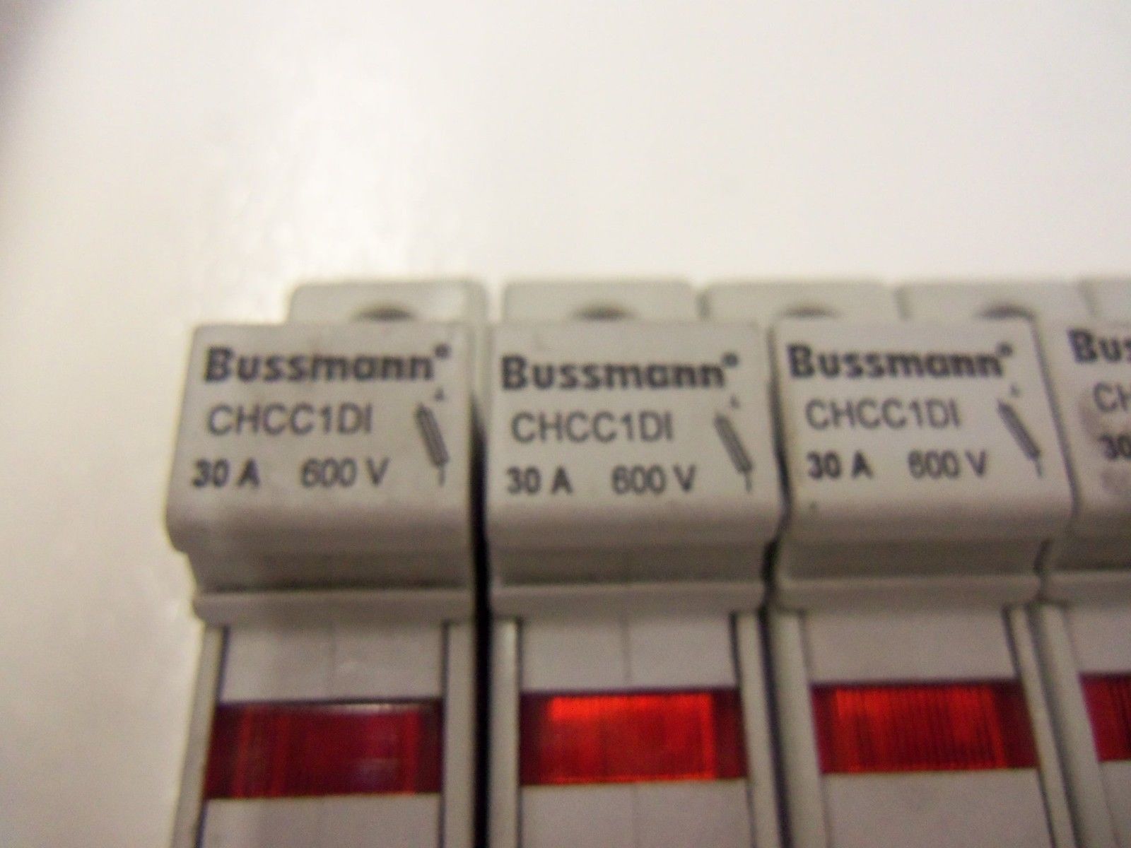 LOT OF 9 BUSSMANN CHCC1DI 600V *USED*