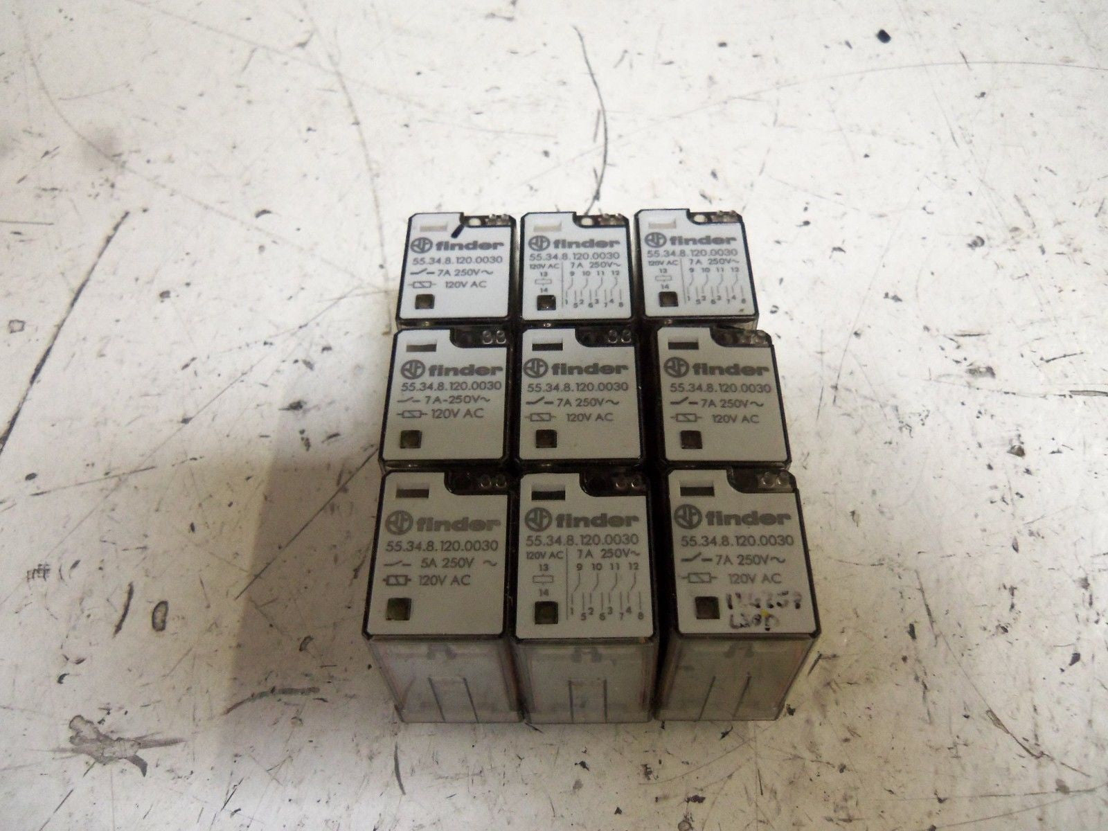 FINDER 55.34.8.120.0030 RELAY *USED*