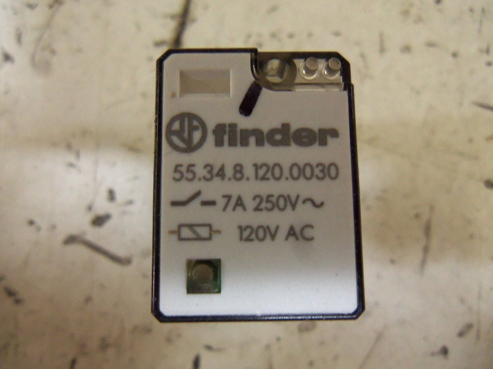 FINDER 55.34.8.120.0030 RELAY *USED*