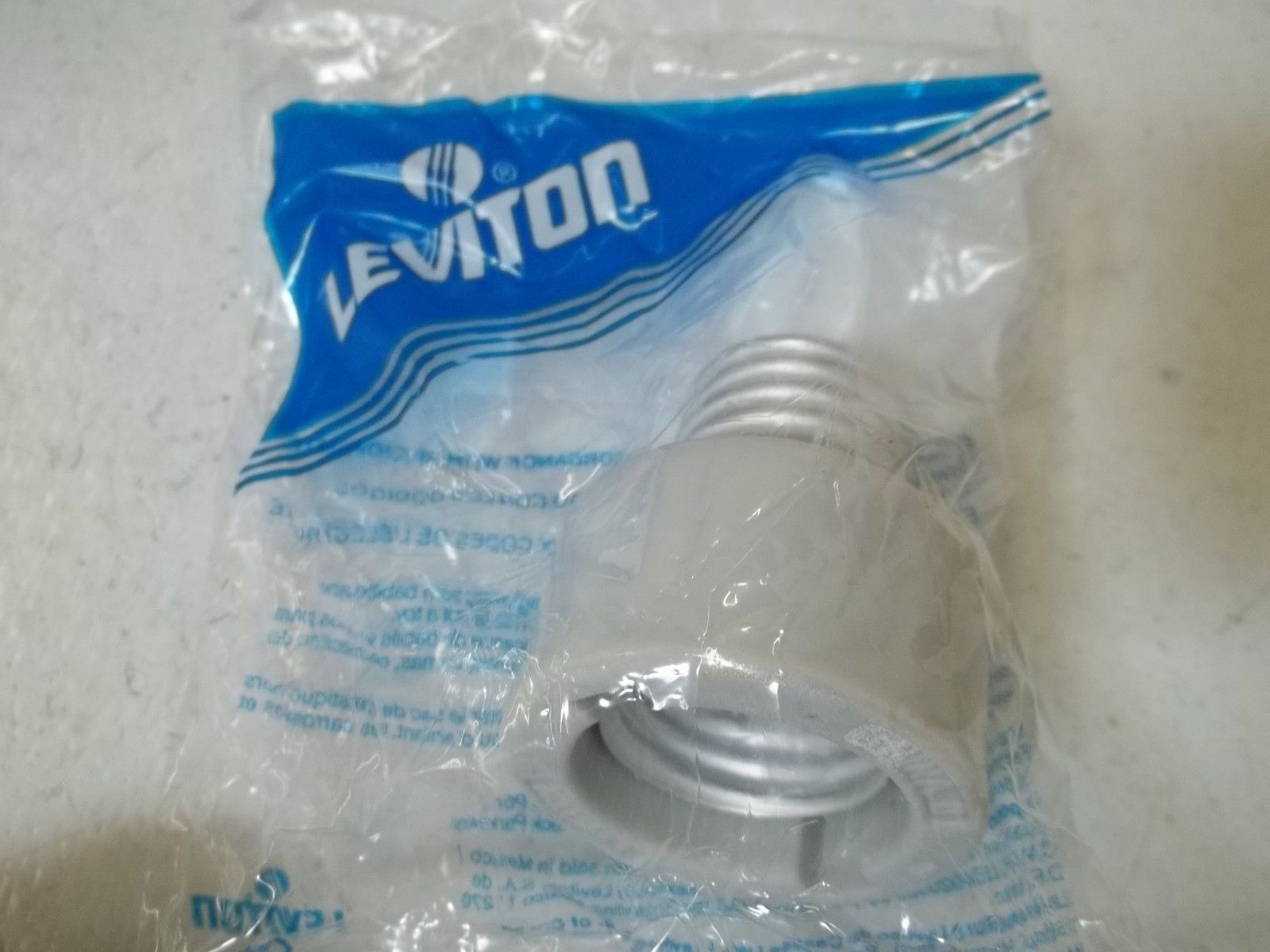 LOT OF 9 LEVITON 2005 PORCELAIN EXTENSION WHITE * NEW IN BOX *