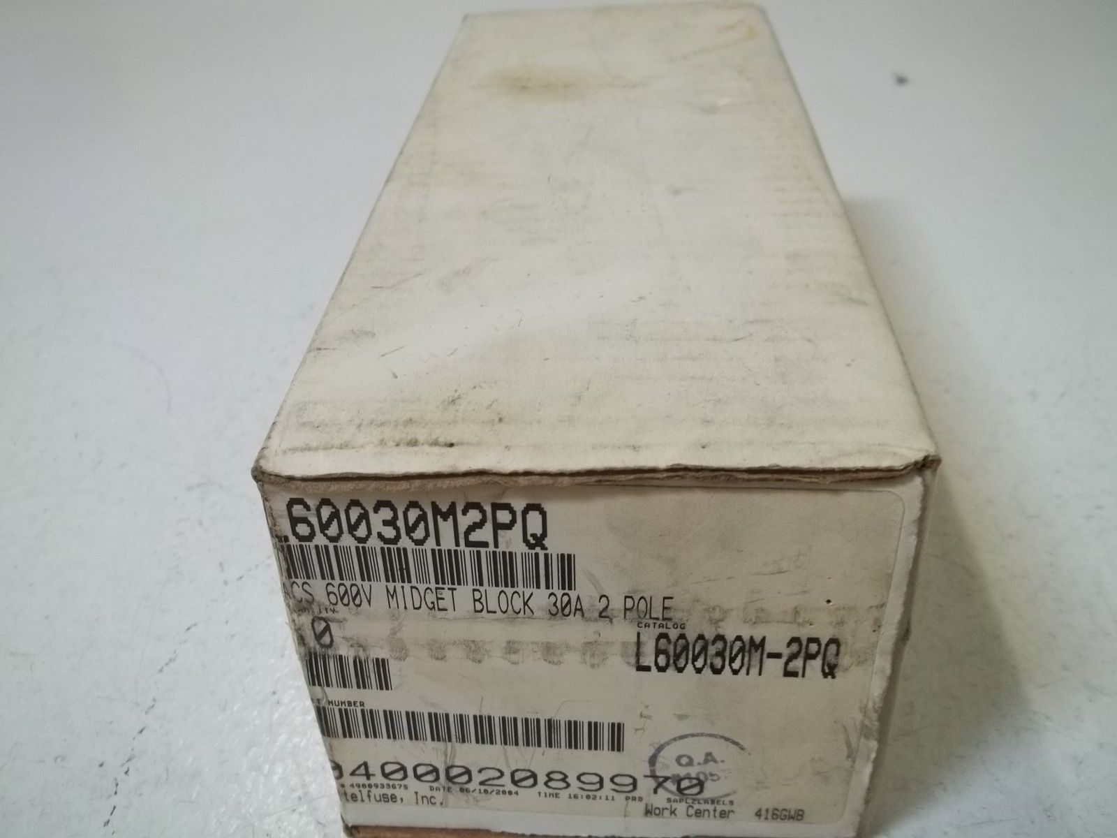 LOT OF 9 LITTLEFUSE L60030M2PQ FUSE HOLDER * NEW IN BOX *