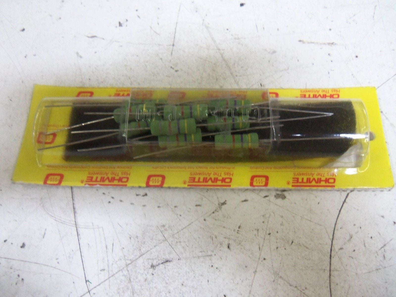 OHMITE 0Y472KE RESISTOR (PKG OF 9) *NEW IN ORIGINAL PACKAGE*