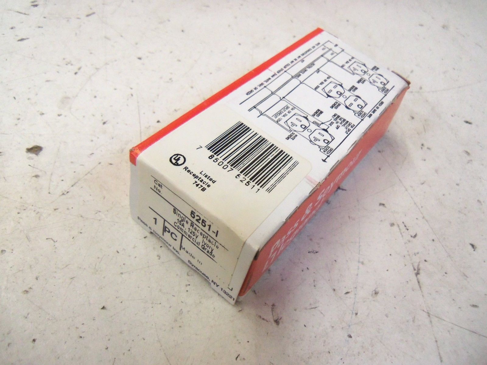 LOT OF 9 PASS & SEYMOUR LEGRAND 5251-I *NEW IN BOX*