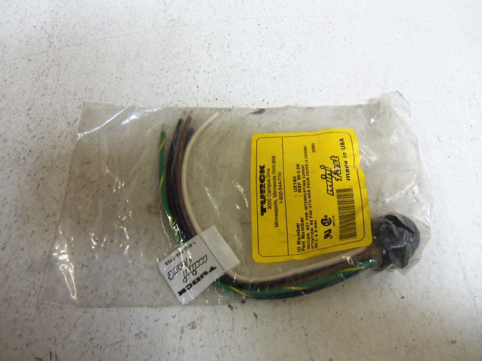 LOT OF 9 TURCK RXF 50-0.2M *NEW*