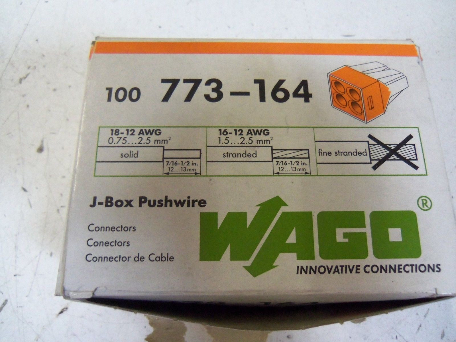 LOT OF APPROX. 100  WAGO 773-164 *NEW IN BOX*