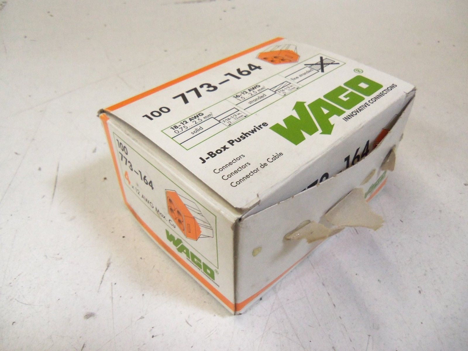 LOT OF APPROX. 100  WAGO 773-164 *NEW IN BOX*