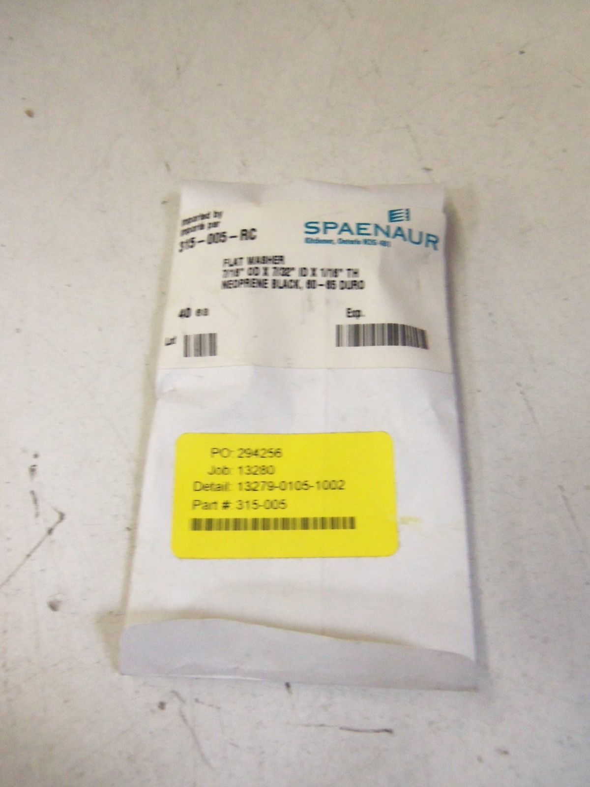 LOT OF APPROXIMATELY 40 SPAENAUR 315-005-RC * NEW IN BAG *