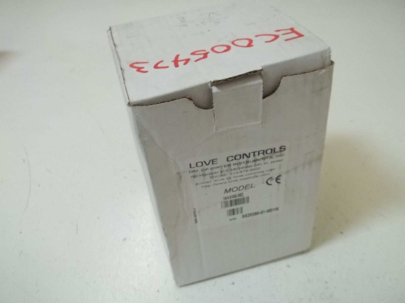 LOVE CONTROLS 16A3150-992 TEMPERATURE CONTROLLER *NEW IN BOX*