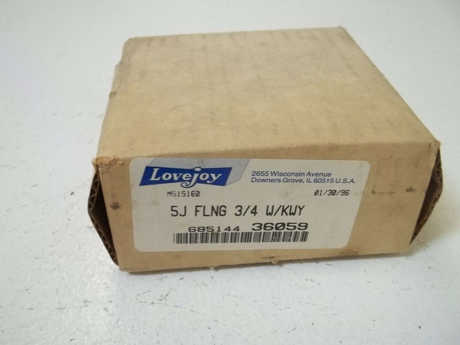 LOVEJOY 5J FLNG 3/4 W/KWY *NEW IN BOX*