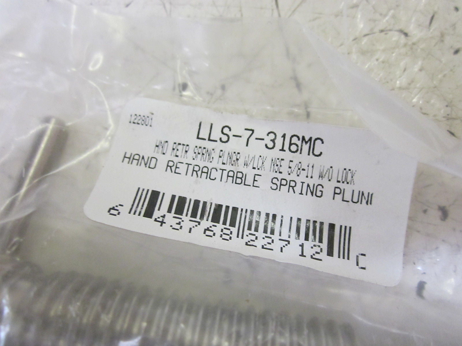 LSS-7-316MC HAND RETRACTABLE SPRING *NEW IN FACTORY BAG*