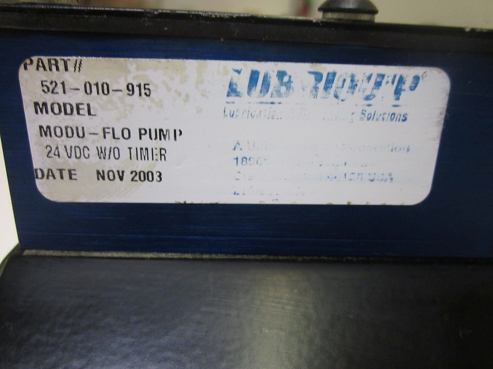 LUBRIOUIP 521-010-951 *USED*
