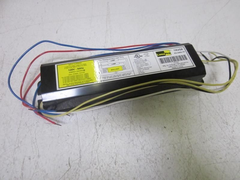 LUMAPRO 1XUG8 MAGNETIC BALLAST 120V *NEW OUT OF  A BOX*