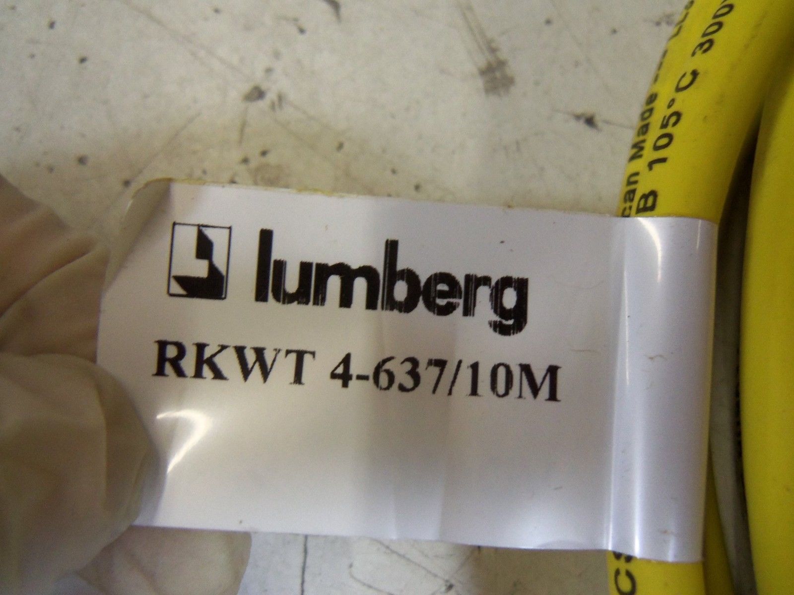 LUMBERG RKWT 4-637/10M *USED*