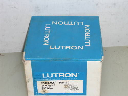 LUTRON FLUORESCENT DIMMER NF-20 *NEW IN BOX*