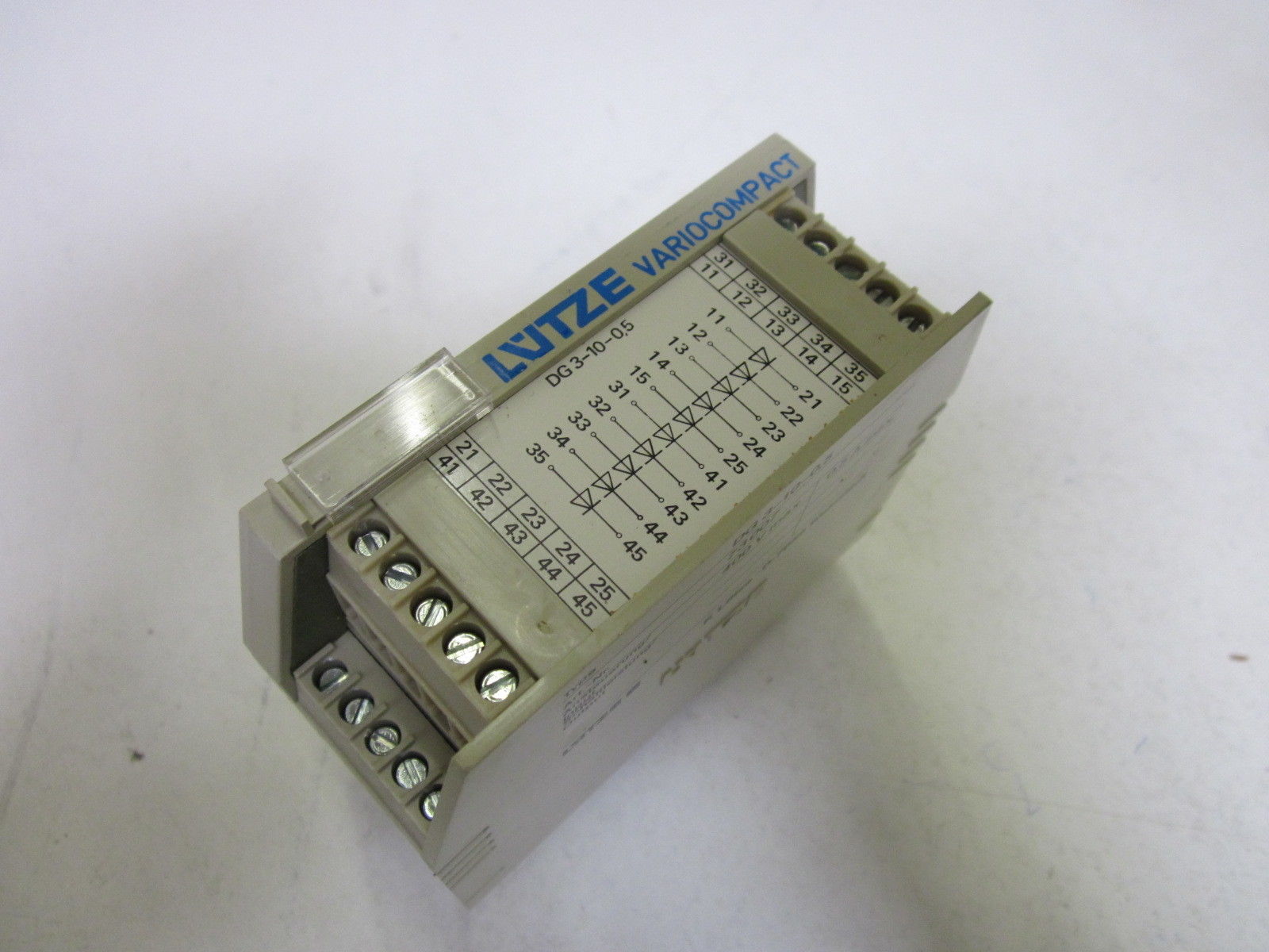 LUTZE VARIOCOMPACT DG3-10-0,5 MODULE *USED*