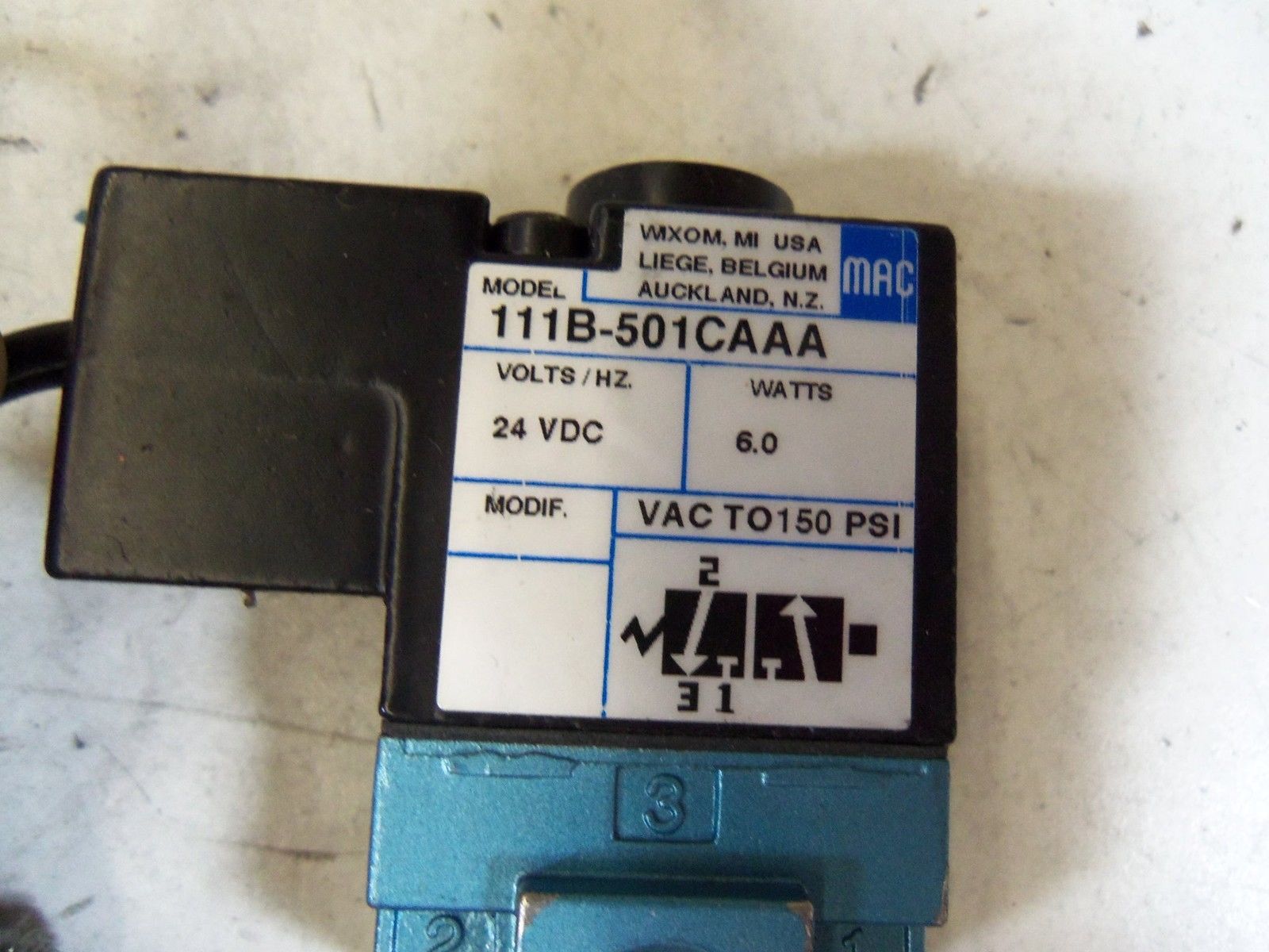 MAC 111B-501CAAA *NEW IN BOX*
